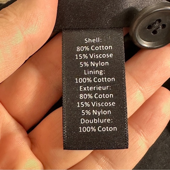 Elizabeth and James blazer, elbow length sleeves, cream/black, size 4 - Picture 8 of 15